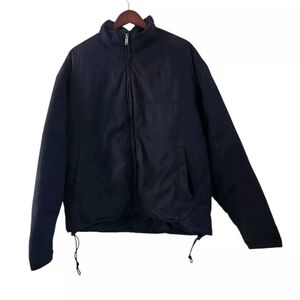 Polo Ralph Lauren Vintage Down Filled Navy Blue Heavy Jacket Mens Size L